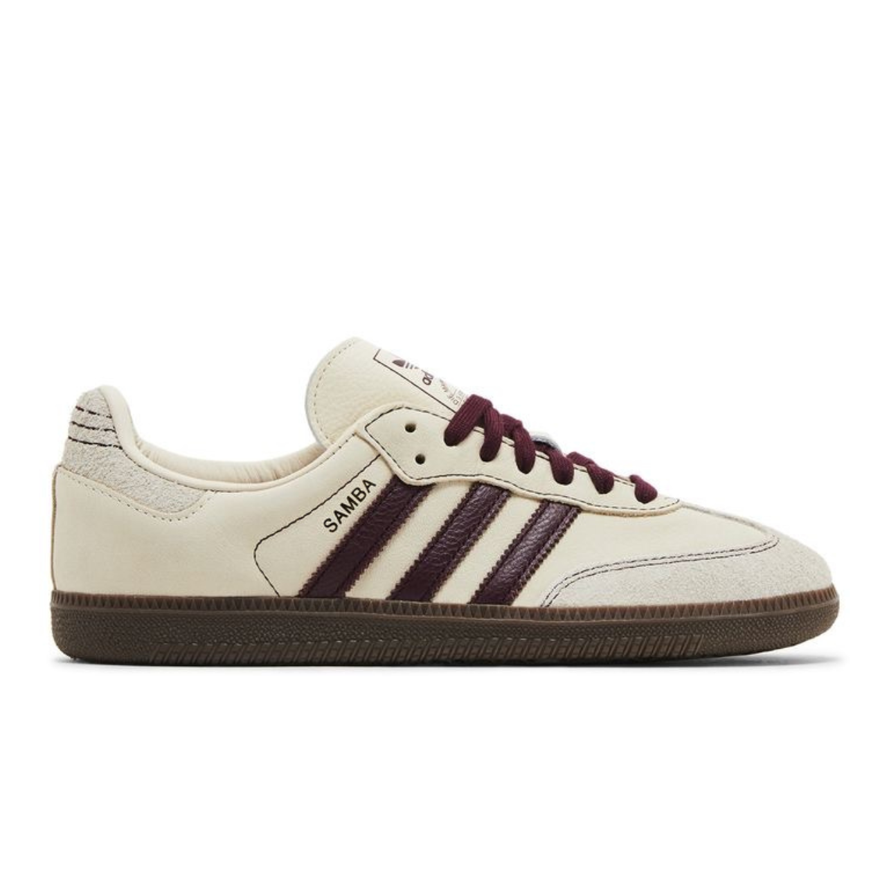 Adidas Samba OG Wonder – White Maroon
