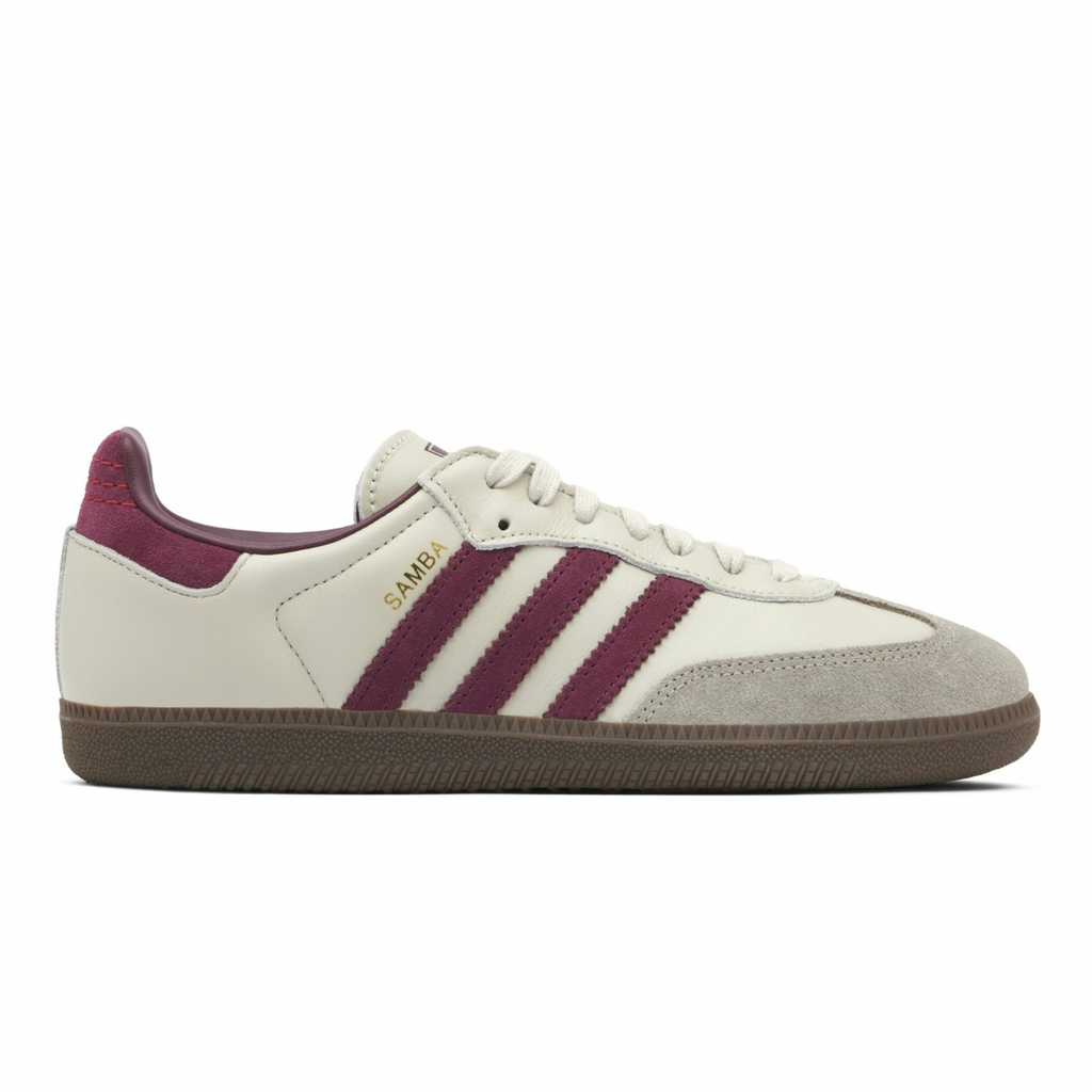 Adidas Samba OG – Putty Grey Maroon