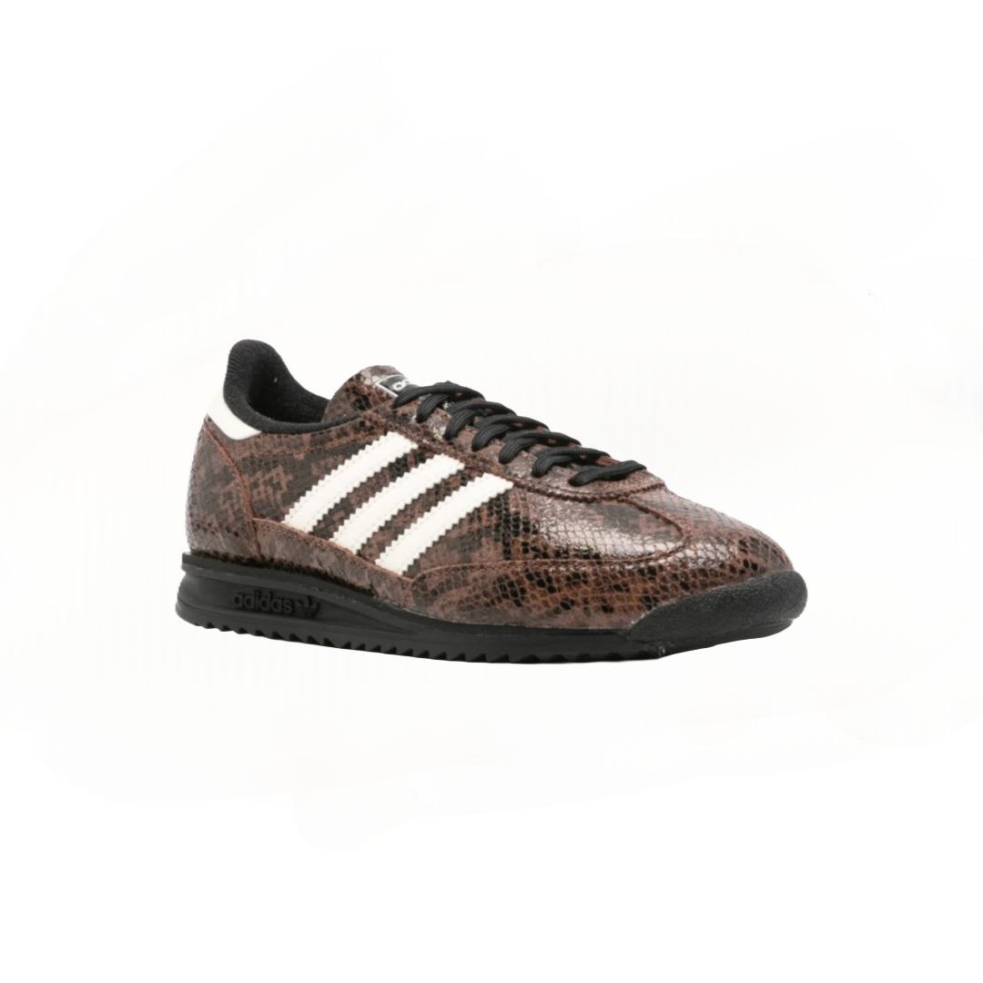 "Adidas Originals SL 72 OG Brown and cream snake print"