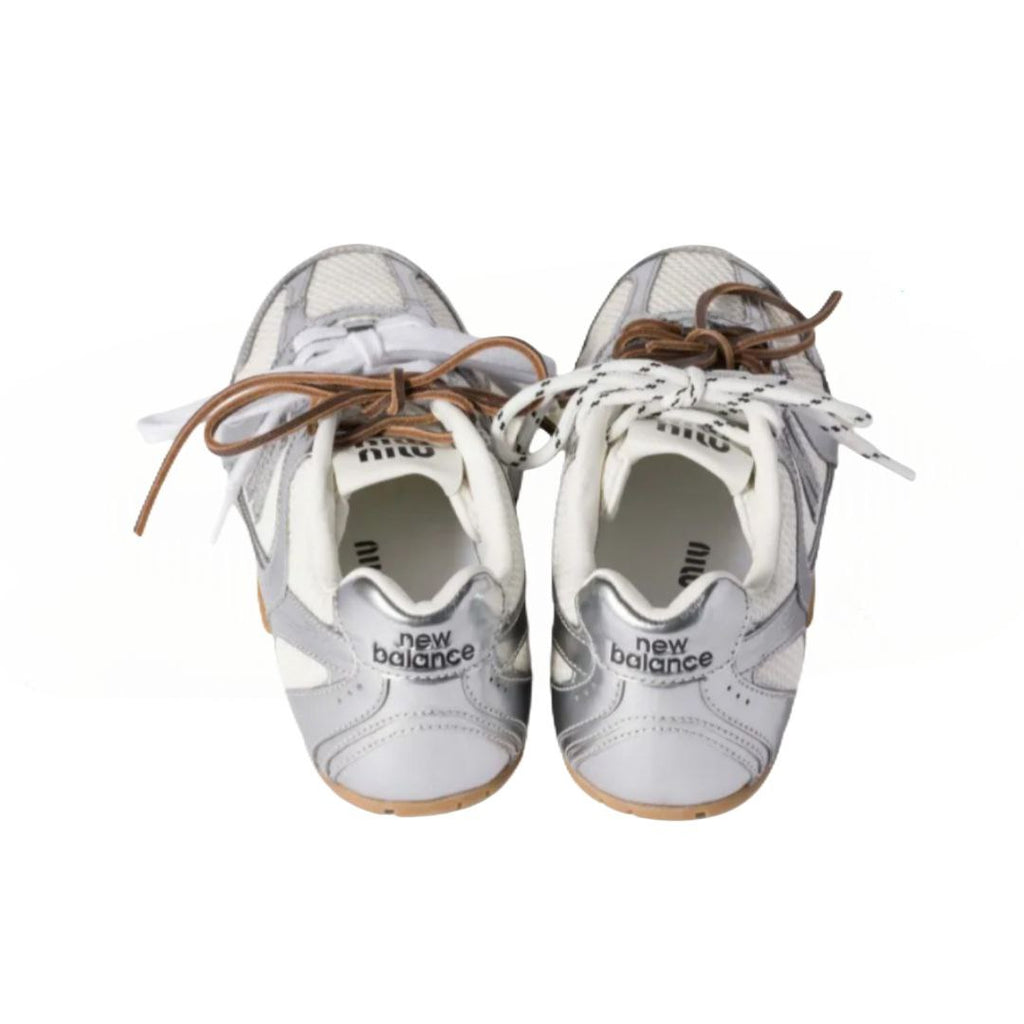 New balance  x miu miu SL metallic silver